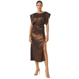 MISA Los Angeles Charlize Dress, Bronze - L